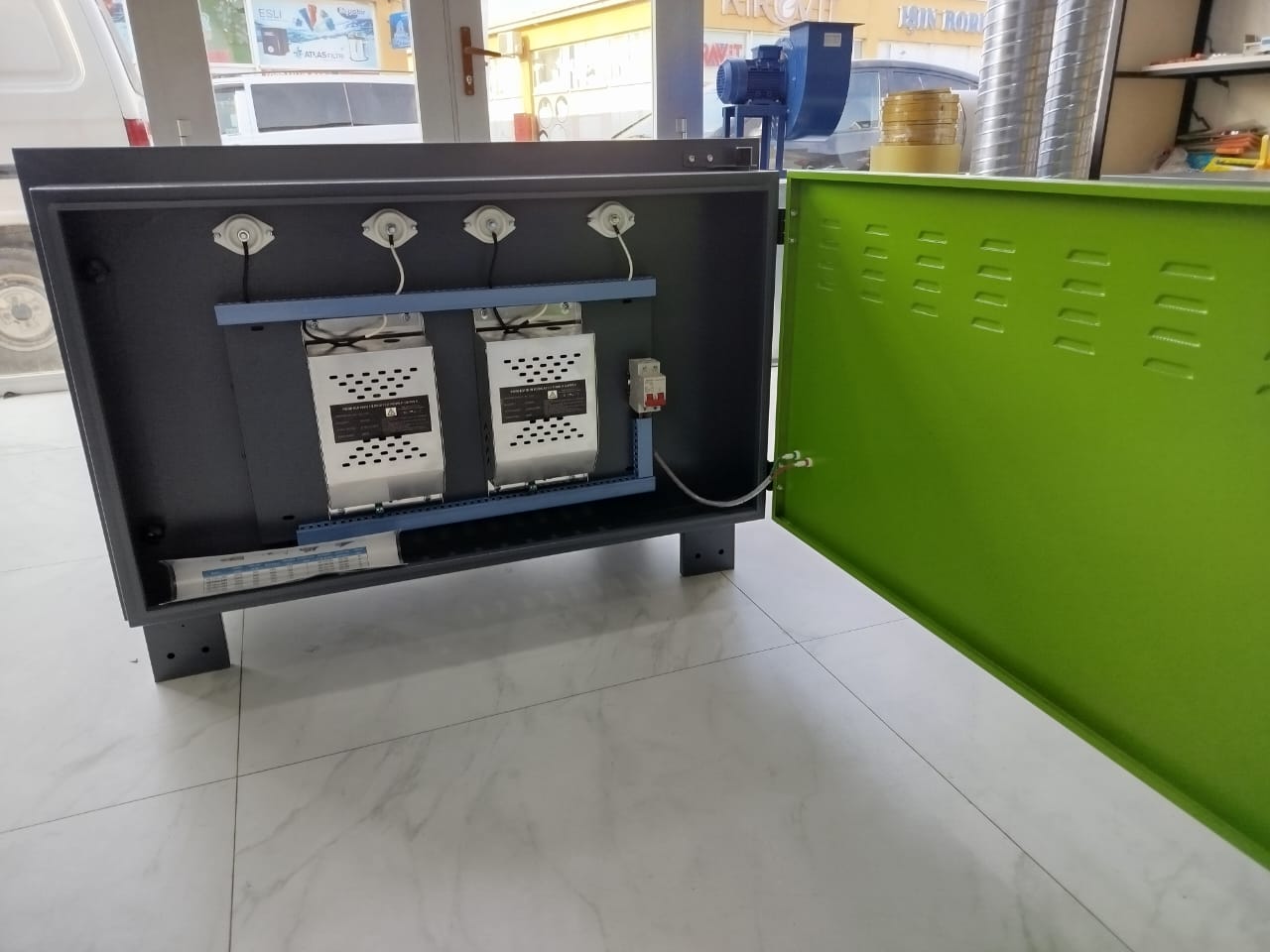 Elektrostatik filter 6000 m3