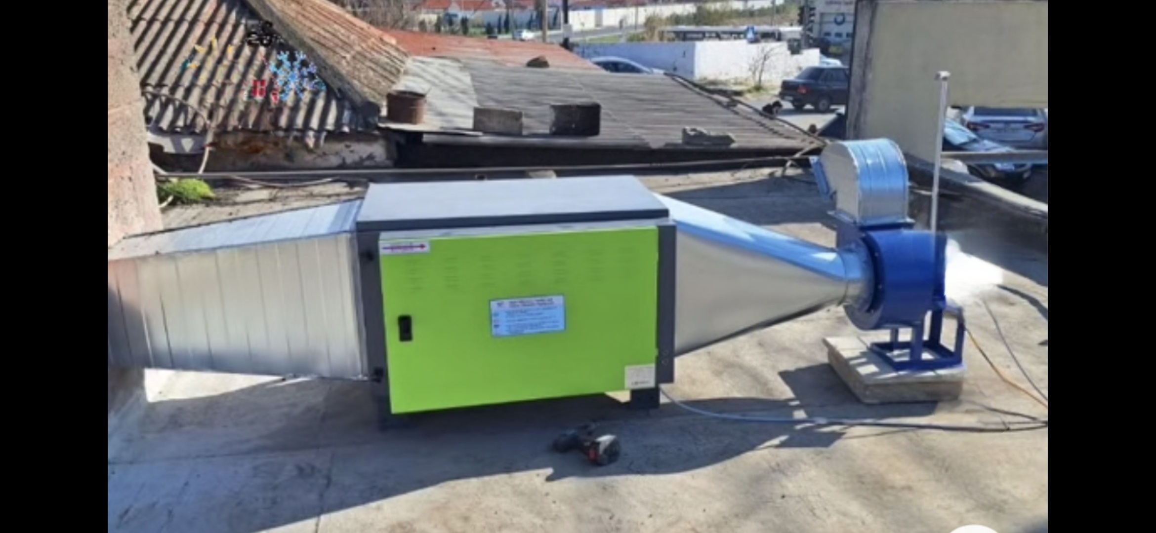 Elektrostatik filter 6000 m3